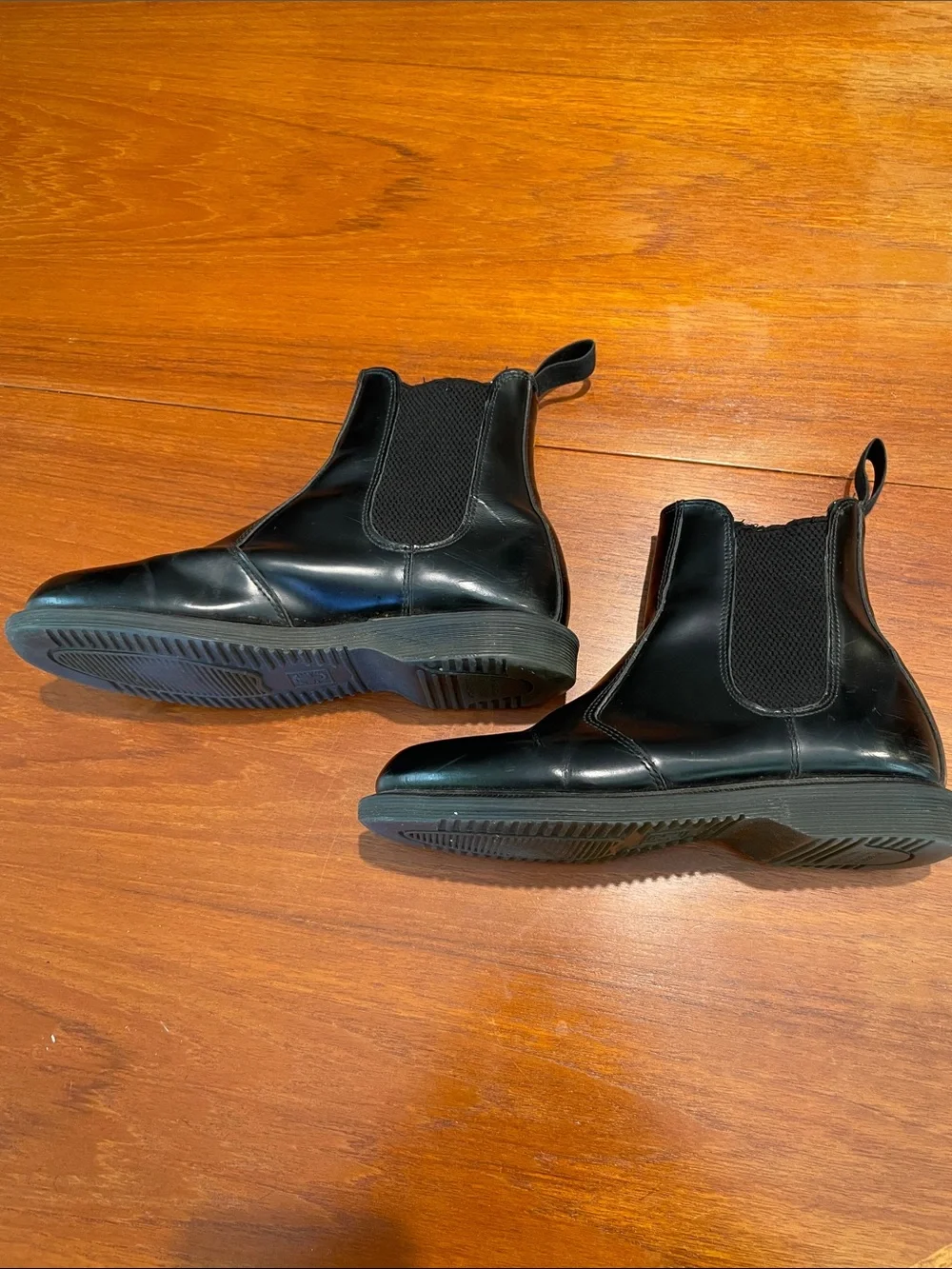 Dr. Martens Black Flora Chelsea boots size 6